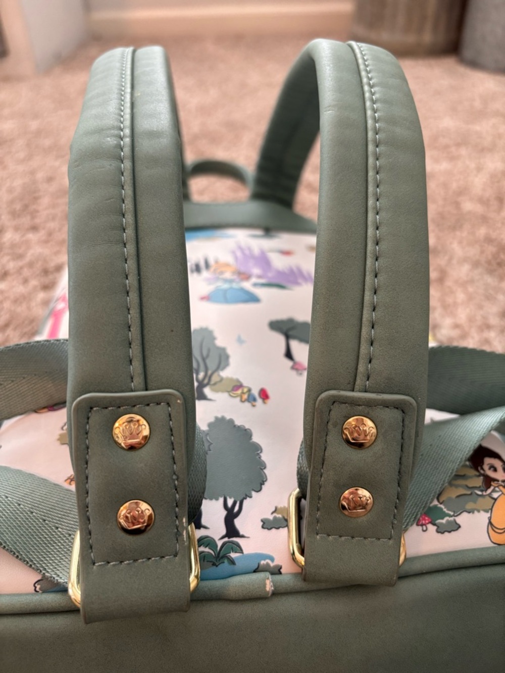 Disney x Loungefly Princess Mini Backpack – Fairytale Forest Print - Picture 5 of 12